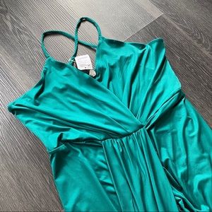 Charlotte Russe Slinky Cocoon Midi Dress